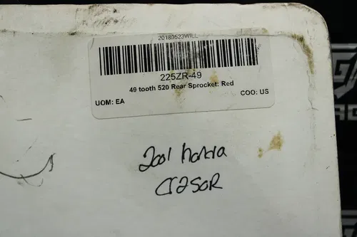 2001 HONDA CR125R CR250 CR250R 49T AFTERMARKET REAR BACK SPROCKET 41201-KZ4-B00