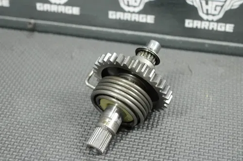 2001 99-02 KAWASAKI KX125 OEM KICKSTART KICK START SHAFT W IDLER GEAR 13066-1101