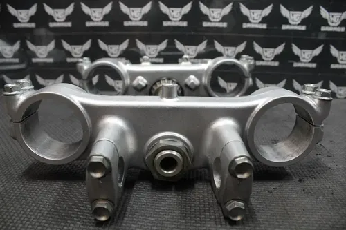 1995 KAWASAKI KX125 OEM FRONT FORKS LOWER UPPER TRIPLE TREE STEM CLAMP