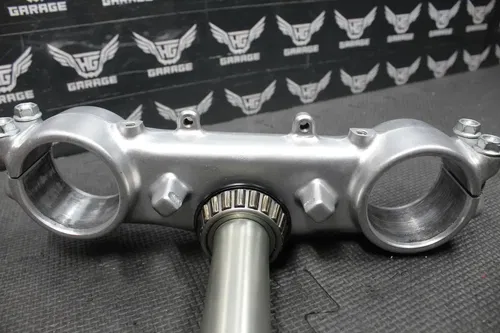 1995 KAWASAKI KX125 OEM FRONT FORKS LOWER UPPER TRIPLE TREE STEM CLAMP
