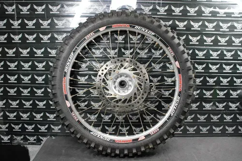 1996 HONDA CR125R OEM FRONT WHEEL RIM HUB ASSEMBLY 44650-MAC-680