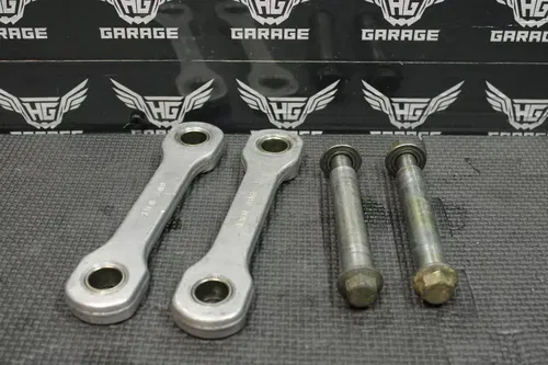 1999 SUZUKI RM125 OEM REAR SHOCK LINKAGE LINK ARMS ROD  62640-37E11