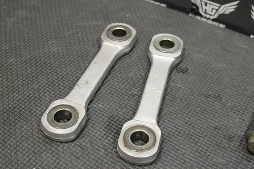 1999 SUZUKI RM125 OEM REAR SHOCK LINKAGE LINK ARMS ROD  62640-37E11