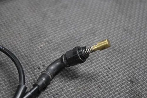 2006 HONDA CRF450R OEM RIGHT THROTTLE GRIP CABLE HOTSTART CABLE PLUNGER GOOD!