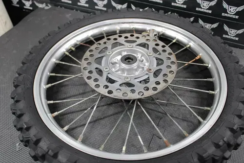 2001 KAWASAKI KX85 OEM 17" FRONT WHEEL RIM HUB ASSEMBLY 41034-1310 41090-1130