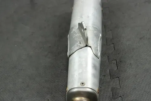 2019 HONDA CRF450R OEM LEFT MUFFLER EXHAUST SILENCER SLIP ON PIPE