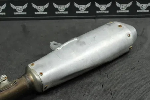 2019 HONDA CRF450R OEM LEFT MUFFLER EXHAUST SILENCER SLIP ON PIPE