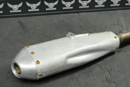 2019 HONDA CRF450R OEM LEFT MUFFLER EXHAUST SILENCER SLIP ON PIPE