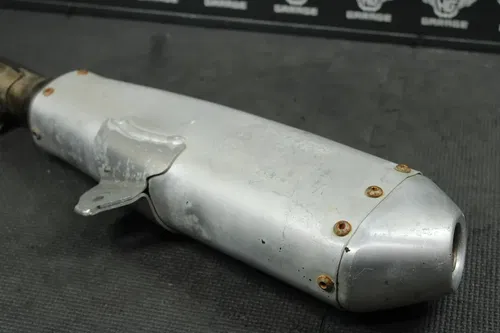 2019 HONDA CRF450R OEM LEFT MUFFLER EXHAUST SILENCER SLIP ON PIPE