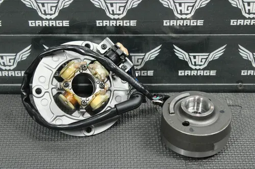 2009 06-09 YAMAHA YZ250F OEM STATOR MAGNETO ROTOR FLYWHEEL 5TA-85550-00-00