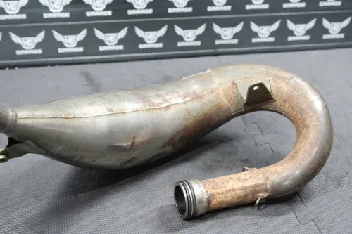1997-98 YAMAHA YZ125 PRO CIRCUIT PLATINUM EXHAUST PIPE CHAMBER HEADER