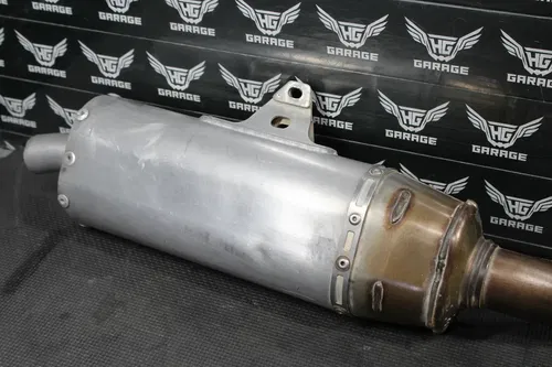 2006 HONDA CRF450R OEM MUFFLER EXHAUST SILENCER SLIP ON PIPE 18310-MEN-850