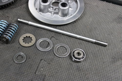 2000 KAWASAKI KX125 OEM COMPLETE CLUTCH W PLATES BASKET