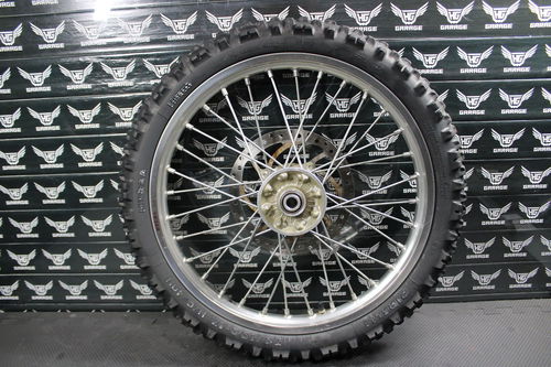 2007 04-12 KTM 85 SX OEM EXCEL 17" FRONT WHEEL RIM HUB TIRE ROTOR 4700901004491