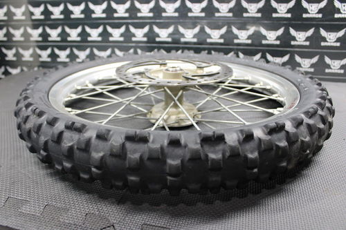 2007 04-12 KTM 85 SX OEM EXCEL 17" FRONT WHEEL RIM HUB TIRE ROTOR 4700901004491