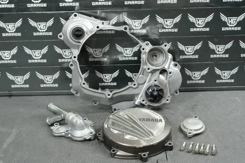 2015 YAMAHA WR250F YZ250F OEM ENGINE MOTOR INNER OUTER CLUTCH COVER WATER PUMP