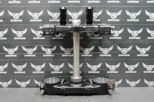 2009 KAWASAKI KX250F FRONT FORKS LOWER UPPER TRIPLE TREE STEM CLAMP