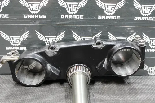 2009 KAWASAKI KX250F FRONT FORKS LOWER UPPER TRIPLE TREE STEM CLAMP