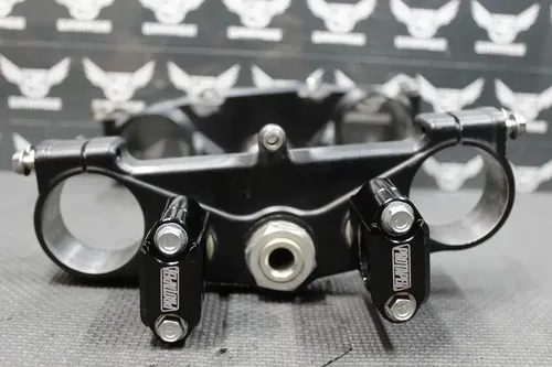 2009 KAWASAKI KX250F FRONT FORKS LOWER UPPER TRIPLE TREE STEM CLAMP