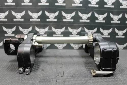 2009 KAWASAKI KX250F FRONT FORKS LOWER UPPER TRIPLE TREE STEM CLAMP
