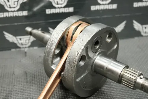 1991 89-94 KAWASAKI KDX200 OEM ENGINE MOTOR CRANKSHAFT CRANK SHAFT CORE!