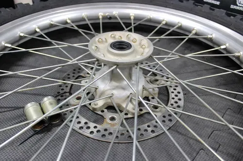 2004 SUZUKI RM250 OEM EXCEL 21" FRONT WHEEL RIM HUB 54111-36E00 55311-28C01