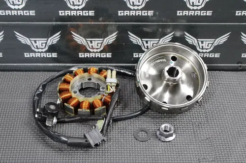 2018 YAMAHA YZ450F OEM STATOR MAGNETO ROTOR FLYWHEEL GOOD!