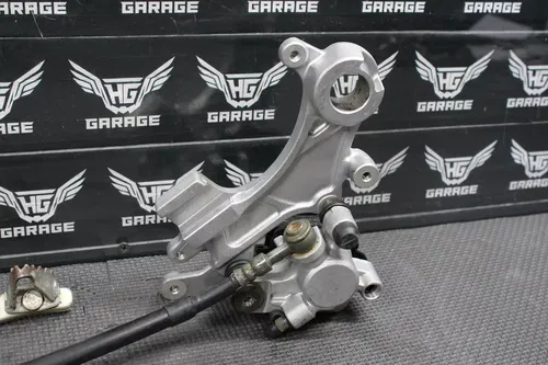 1999 YAMAHA YZ400F OEM NISSIN REAR BACK BRAKE CALIPER MASTER CYLINDER LEVER