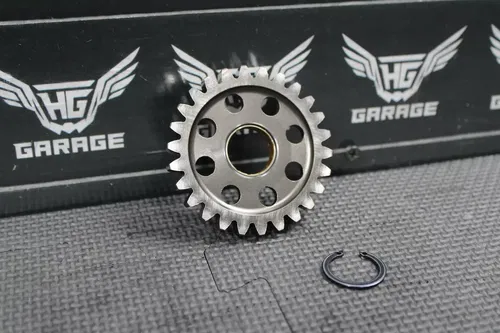 2004 KAWASAKI KX250 2T OEM KICKSTART KICK START SHAFT W IDLER GEAR SPINDLE NICE!