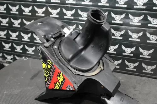 2013 SUZUKI RMZ450 OEM AIRBOX INTAKE AIR CLEANER CASE ASSEBMLY