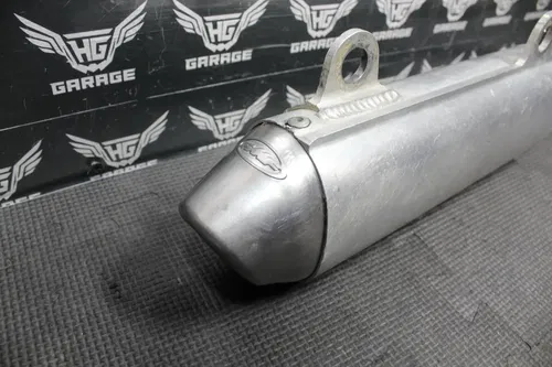2000 KAWASAKI KX125 FMF MUFFLER EXHAUST SILENCER SLIP ON PIPE READ DESC!