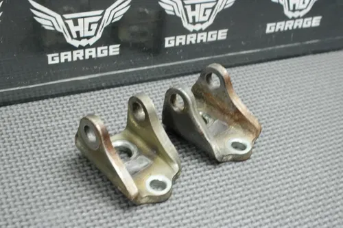 2002 HONDA CR125R OEM FOOT PEGS PEDALS FRAME STAND FOOTPEG PEDAL