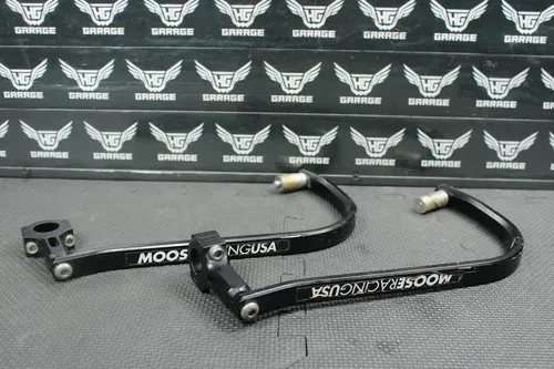 2004 KAWASAKI KDX220R MOOSE RACING BARK BUSTERS HAND GUARDS