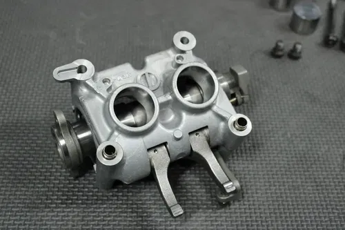 2006 03-06 HONDA CRF450R OEM ENGINE CYLINDER HEAD CAMSHAFT VALVES CAM TOP END