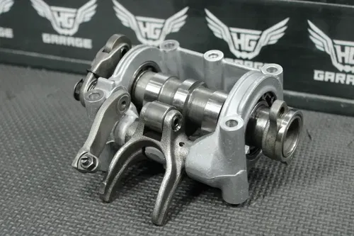 2006 03-06 HONDA CRF450R OEM ENGINE CYLINDER HEAD CAMSHAFT VALVES CAM TOP END