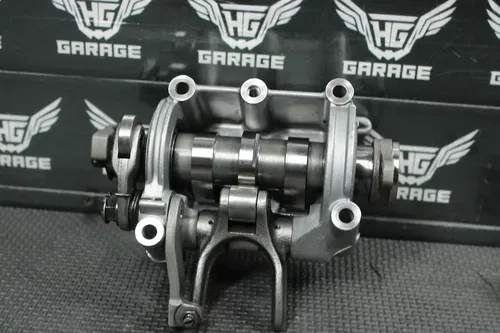 2006 03-06 HONDA CRF450R OEM ENGINE CYLINDER HEAD CAMSHAFT VALVES CAM TOP END