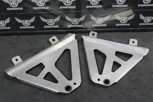 2013 HONDA CRF450R WORKS CONNECTION RADIATOR BRACES GUARD SUPPORT ASSEMBLY