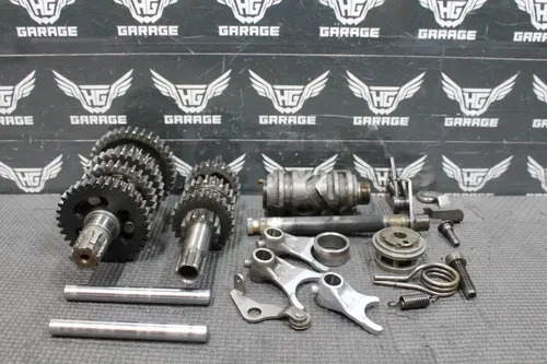 2003 KAWASAKI KX65 OEM ENGINE TRANSMISSION TRANNY ASSEMBLY GEARS