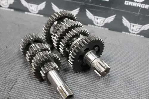 2003 KAWASAKI KX65 OEM ENGINE TRANSMISSION TRANNY ASSEMBLY GEARS