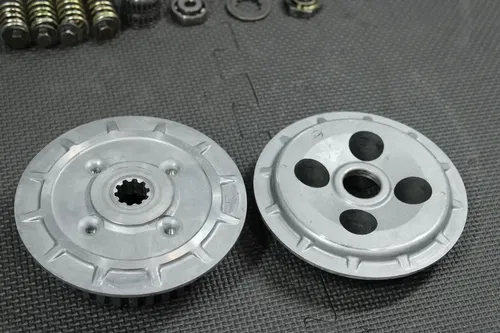 2001 KAWASAKI KX125 OEM HINSON CLUTCH BASKET OEM HUB SPRINGS HARDWARE 13087-1167