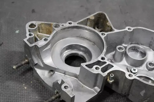 1990 YAMAHA YZ125 OEM LEFT RIGHT ENGINE MOTOR CRANKCASE CRANK CASES BLOCK