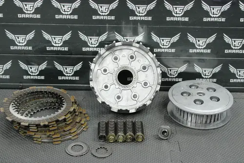 2005 KAWASAKI KX250F 04-05 OEM COMPLETE CLUTCH W PLATES BASKET HUB 13087-0007