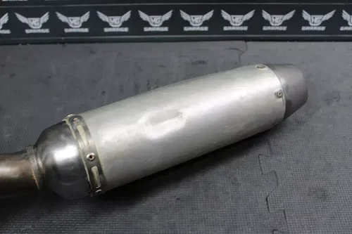 2006 YAMAHA YZ450F OEM MUFFLER EXHAUST SILENCER SLIP ON PIPE 2006 YAMAHA YZ450F OEM MUFFLER EXHAUST SILENCER SLIP ON PIPE