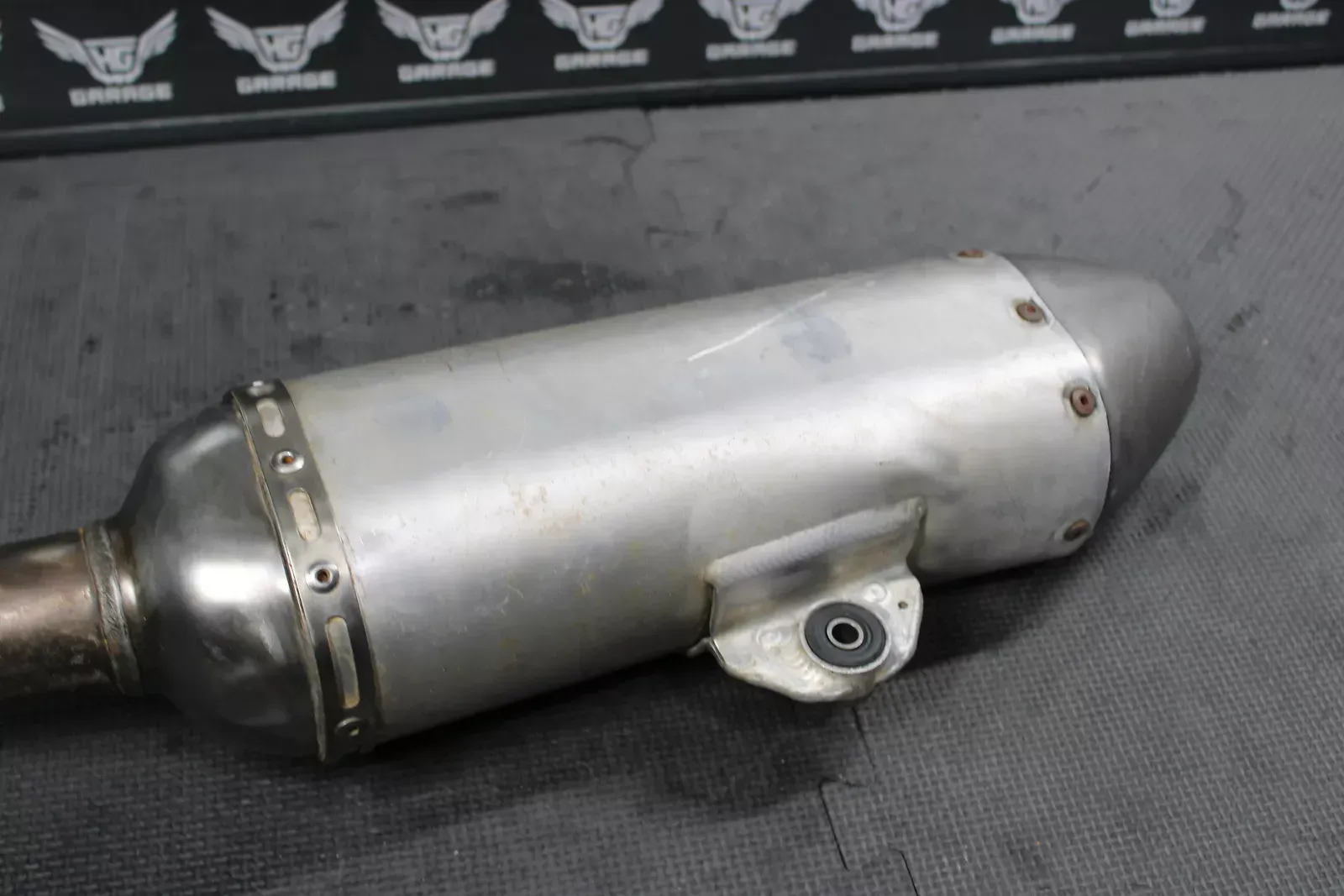 2006 YAMAHA YZ450F OEM MUFFLER EXHAUST SILENCER SLIP ON PIPE