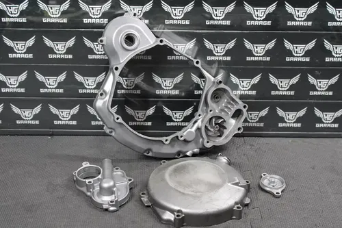 2007 SUZUKI 05-07 RMZ450 ENGINE MOTOR SIDE CLUTCH COVER 11340-35G20