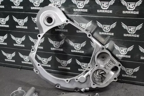 2007 SUZUKI 05-07 RMZ450 ENGINE MOTOR SIDE CLUTCH COVER 11340-35G20