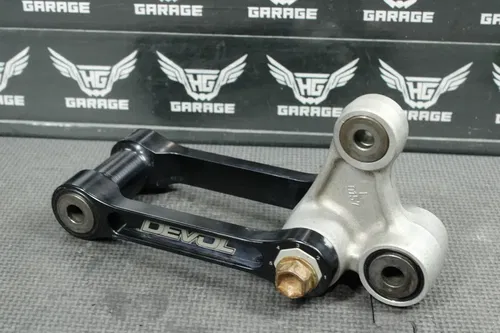 2011 KAWASAKI KX450F OEM REAR SHOCK LINKAGE LINKS DEVOL ADJUSTABLE LINKAGE ROD