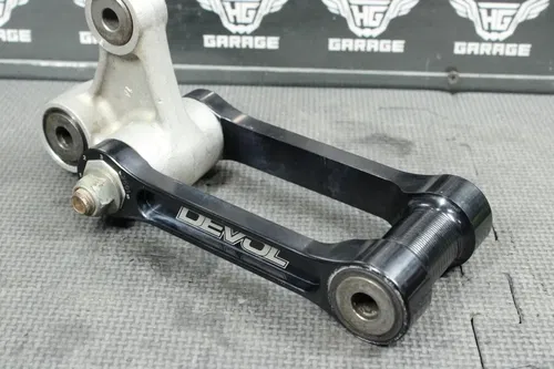 2011 KAWASAKI KX450F OEM REAR SHOCK LINKAGE LINKS DEVOL ADJUSTABLE LINKAGE ROD