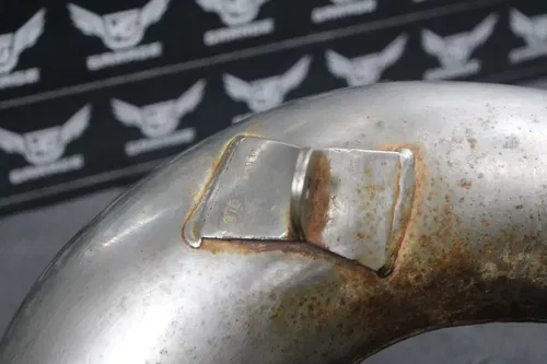 2003 KAWASAKI KX250 FMF FATTY EXHAUST PIPE CHAMBER HEADER 18120-0004
