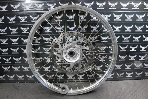 2020 HONDA CRF450R CRF250R DID FRONT WHEEL RIM HUB ROTOR TIRE 21 X 1.60 SILVER